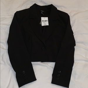 Crop blazer